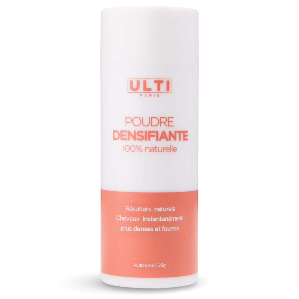 Poudre densifiante brun foncé 100% naturelle