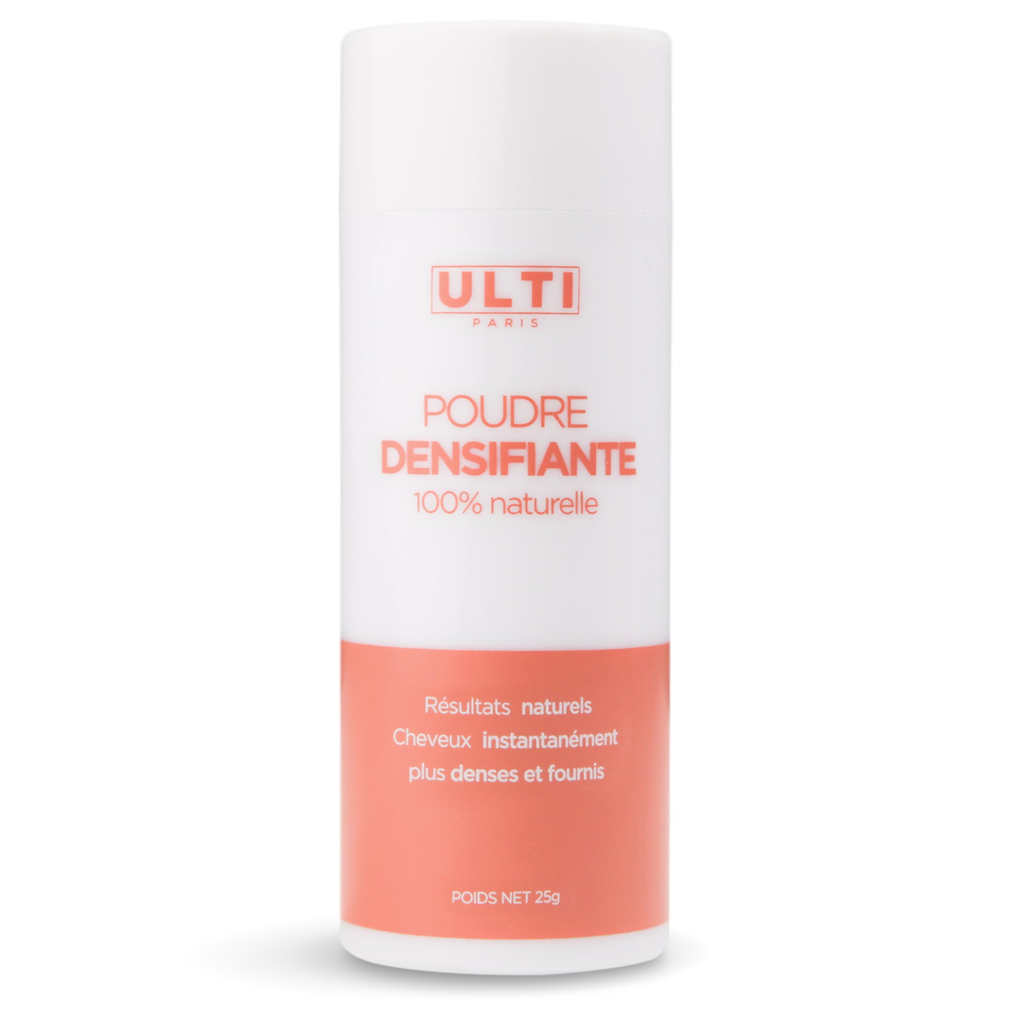 Poudre densifiante brun foncé 100% naturelle