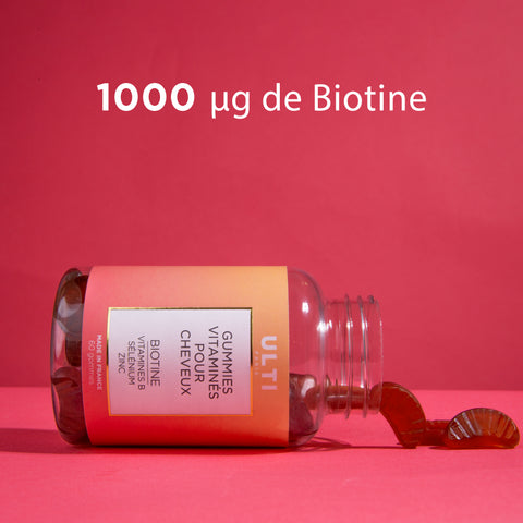 Gummies Vitaminés pour cheveux